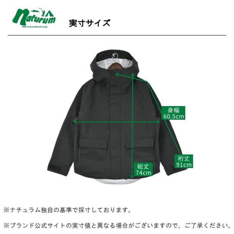 POLeR(ポーラー) 3LAYER MOUNTAIN SHELL JACKET 223MCV0002-BLK