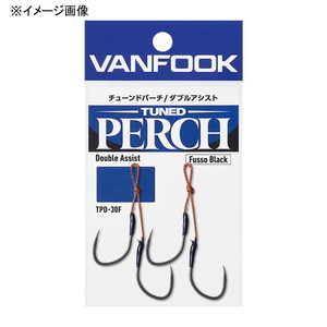 ヴァンフック(VANFOOK) チューンドパーチ ダブルアシスト ＃Ｍ フッ素ブラック TPD-30F