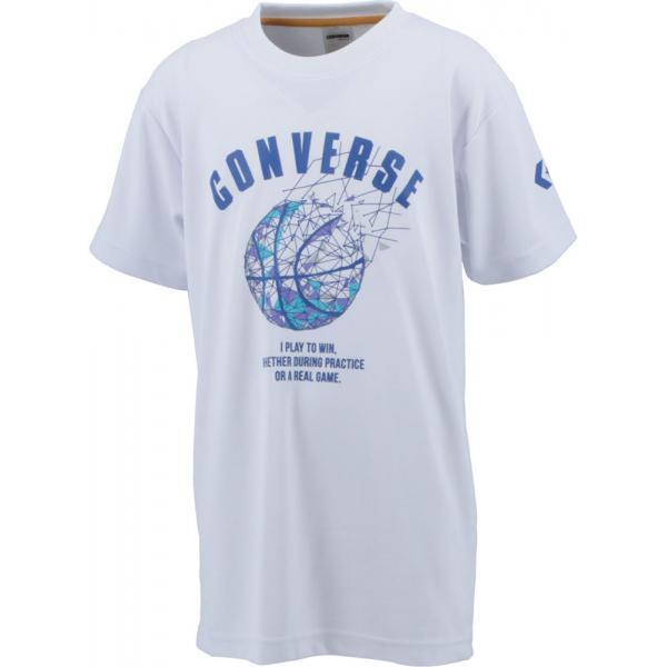 CONVERSE(コンバース) ジュニアプリント 半袖Tシャツ バスケ/スポーツ/キッズ/子供 CB431355 キッズ･ジュニア用ウェア