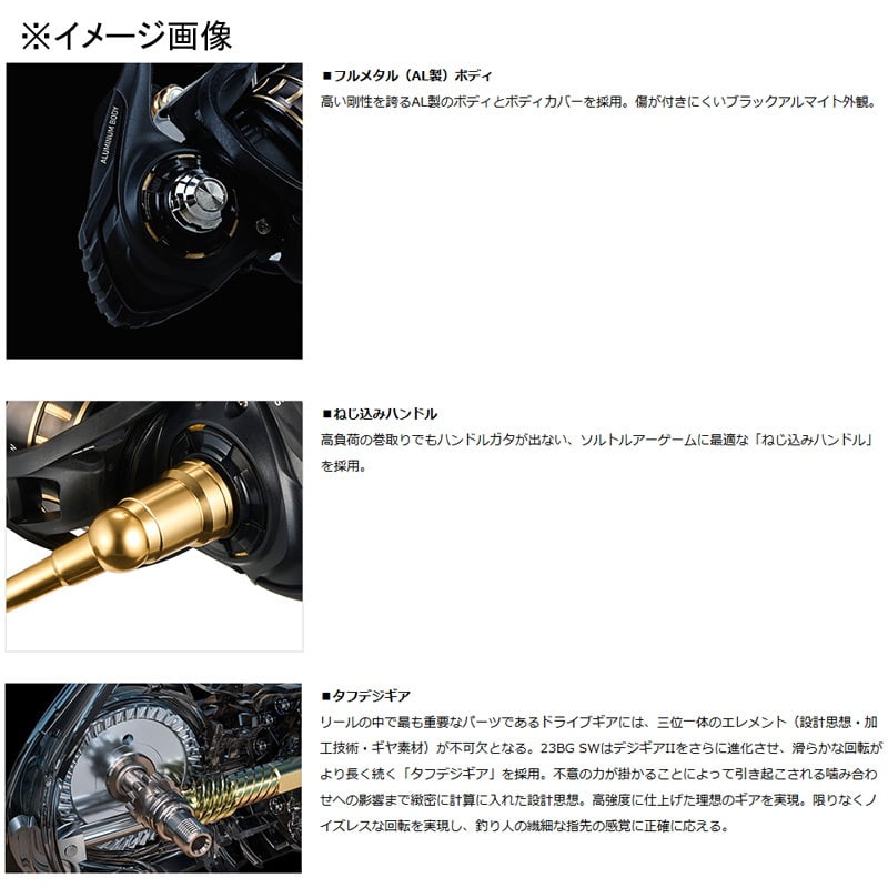 ダイワ(Daiwa) 23BG SW 8000-P 00065064｜アウトドア用品・釣り具通販