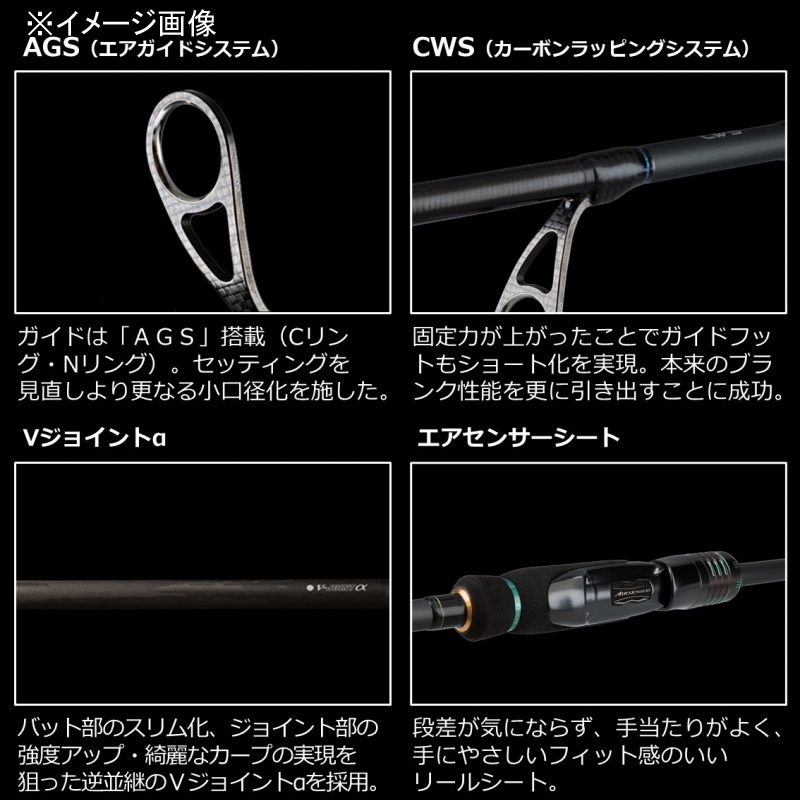 ダイワ(Daiwa) エメラルダス STOIST ST 83M-SMT(2ピース) 05803232｜アウトドア用品・釣り具通販はナチュラム