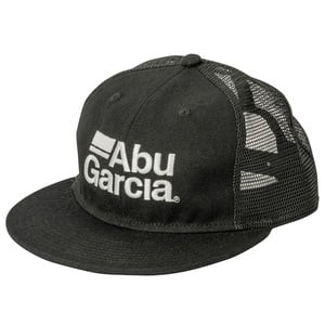 アブガルシア(Abu Garcia) フラットビルメッシュキャップ フリー ブラック 1590052