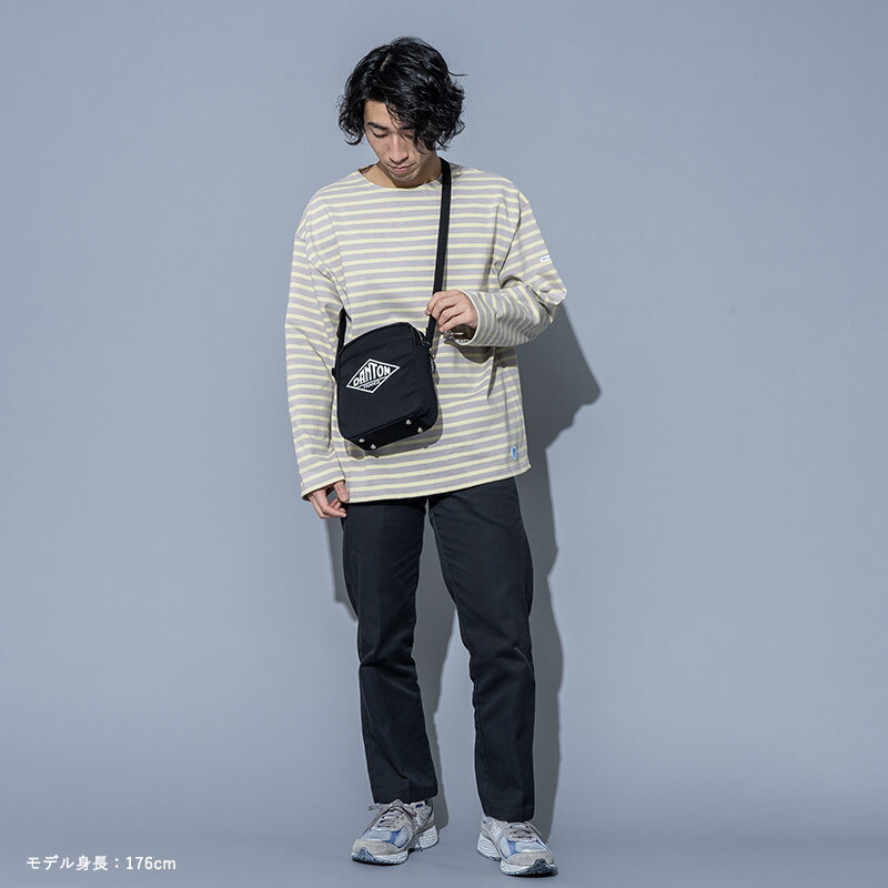 DANTON(ダントン) SOLOTEX TWILL SQUARE BAG(スクエアショルダーバッグ