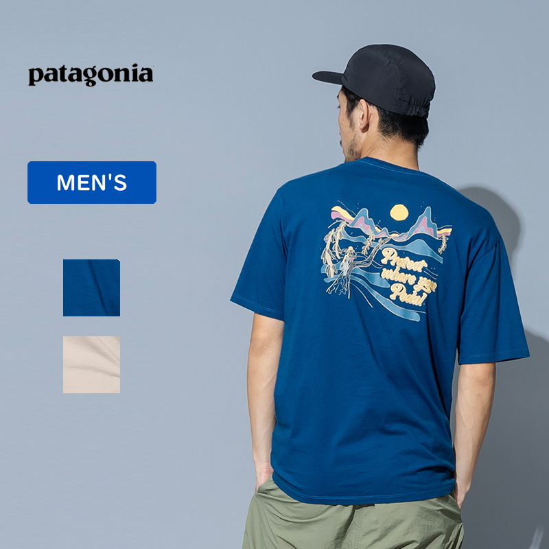 パタゴニア(patagonia) プロテクト ペダル オーガニック Tシャツ メンズ 37670