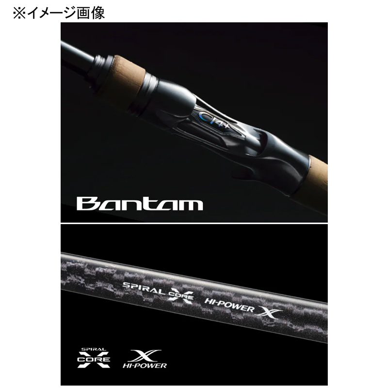 シマノ(SHIMANO) 22 バンタム 264ML-G/2(スピニング・2ピース) 356093