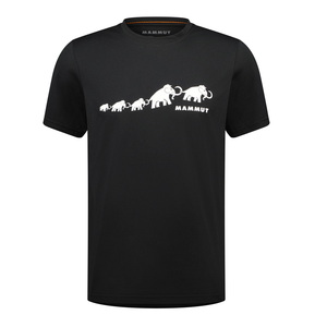 MAMMUT(マムート） ＱＤ ロゴ プリント Ｔシャツ ＡＦ（アジアンフィット）メンズ Ｍ ００２５５（ｂｌａｃｋ ＰＲＴ３） 1017-02012