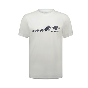 MAMMUT(マムート） ＱＤ ロゴ プリント Ｔシャツ ＡＦ（アジアンフィット）メンズ Ｍ ００４７３（ｗｈｉｔｅ ＰＲＴ３） 1017-02012