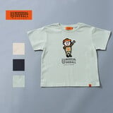 ユニバーサルオーバーオール(UNIVERSAL OVERALL) Kid’s Windy Jr.サガラワッペンTEE キッズ UO23SS-08 半袖シャツ(ジュニア/キッズ/ベビー)