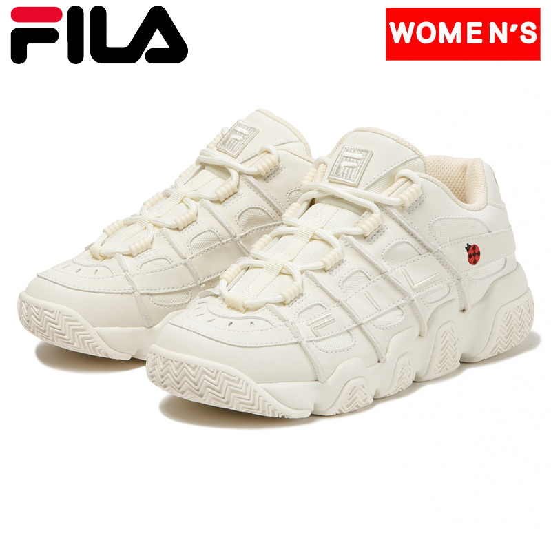 FILA(フィラ) BARRICADE LADYBIRD ウィメンズ スニーカー 24.0cm BEIGE