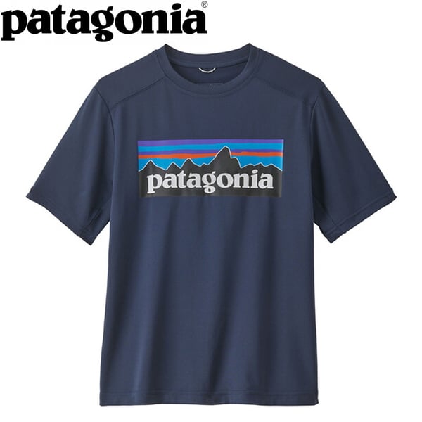 パタゴニア(patagonia) 【24春夏】K Cap SW T-Shirt(キッズ キャプリーン シルクウェイト Tシャツ)  62380｜アウトドアファッション・ギアの通販はナチュラム