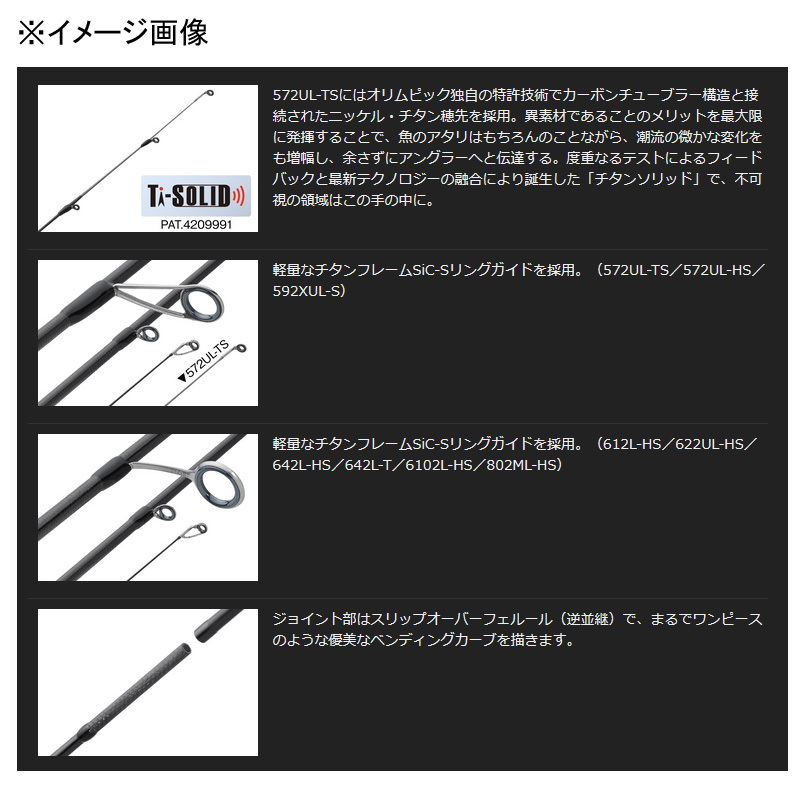 新品未使用 オリムピック23GCORS-592XUL-S - ロッド