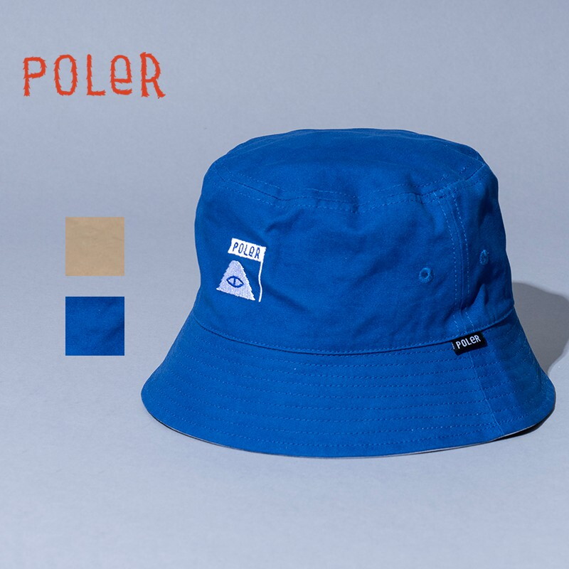 POLeR(ポーラー) 【23春夏】Kid’s REVERSIBLE BUCKET HAT 231MCV0074-NVWH