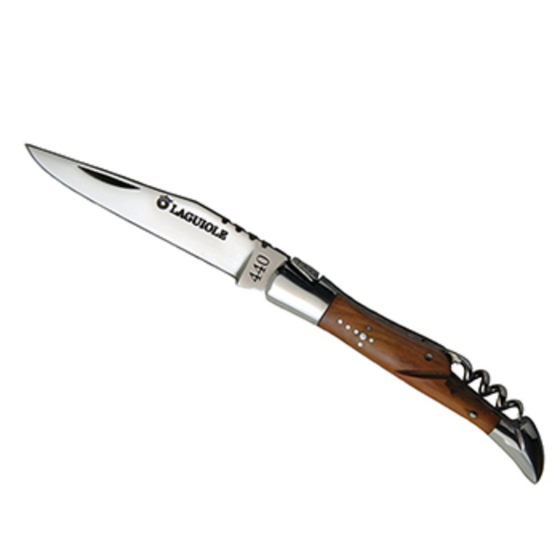 baladeo(バラデオ) Laguiole knife 11cm olive corkscrew  BD-0045｜アウトドア用品・釣り具通販はナチュラム