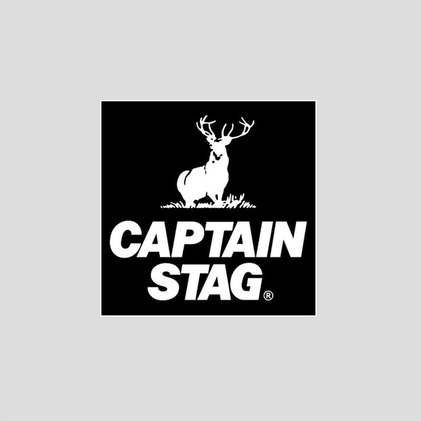 キャプテンスタッグ(CAPTAIN STAG) CS デザインステッカー ロゴ・スクエア UM-1590｜アウトドア用品・釣り具通販はナチュラム