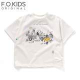 F.O.KIDS(エフ･オー･キッズ) Kid’s JRD×ISOBREWINGコラボ FAM CAMP Tee キッズ R207173 半袖シャツ(ジュニア/キッズ/ベビー)