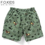 F.O.KIDS(エフ･オー･キッズ) Kid’s JRD×ISOBREWINGコラボ 総柄ショーツ キッズ R223193 ハーフパンツ(ジュニア/キッズ/ベビー)