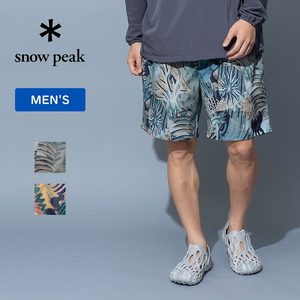 スノーピーク(snow peak) Men’s PT Breathable Quick Dry Shorts メンズ PA-23SU02203KH