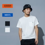 ユニバーサルオーバーオール(UNIVERSAL OVERALL) PLAY S/S TEE U2312206PW 半袖Tシャツ(メンズ)