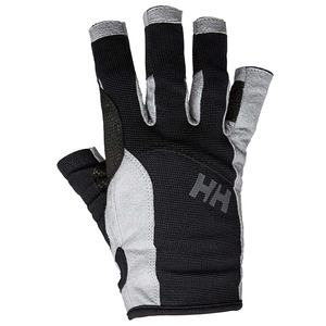 【送料無料】HELLY HANSEN（ヘリーハンセン） セイリング グローブ ショート ＸＳ ブラック（Ｋ） HA92302