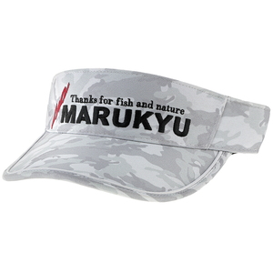 マルキュー(MARUKYU) マルキユーサンバイザー０５ フリー グレイカモ 18362
