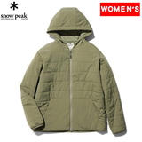 スノーピーク(snow peak) Flexible Insulated Zip Up Hoodie SW-23AU00400OL スウェット･パーカー(レディース)