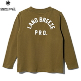 スノーピーク(snow peak) Kids Foam Printed L/S Tshirt Land Bleeze TS-23AK00302OL 長袖シャツ(ジュニア/キッズ/ベビー)