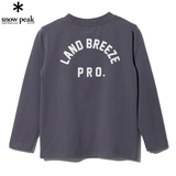 スノーピーク(snow peak) Kids Foam Printed L/S Tshirt Land Bleeze TS-23AK00302CH 長袖シャツ(ジュニア/キッズ/ベビー)