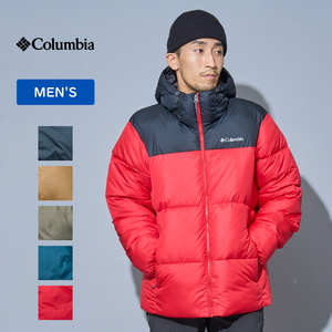 【送料無料】Columbia(コロンビア) ＰＵＦＦＥＣＴ ＨＯＯＤＥＤ ＪＡＣＫＥＴ（パフェクト フーデッド ジャケット）メンズ ＸＬ ６１３（Ｍｏｕｎｔａｉｎ Ｒｅｄ×Ｂｌａｃｋ） WJ9792