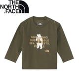 THE NORTH FACE(ザ･ノース･フェイス) ロングスリーブ シレトコトコ ティー ベビー NTB82332ST 長袖シャツ(ジュニア/キッズ/ベビー)