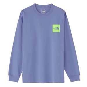 THE NORTH FACE（ザ・ノース・フェイス） ロングスリーブ スクエア ロゴ ティー ユニセックス ＸＬ オプティックブルー（ＯＢ） NT82334