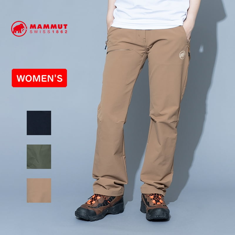 MAMMUT マムート ヤドキン 2.0 ソフトシェル パンツ アジアンフィット メンズ Yadkin 2.0 SO Pants AF Men MAMMUT  マムート パンツ その他のパンツ ブラック ベージュ[Rakuten Fashion]