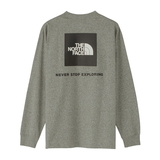 THE NORTH FACE(ザ･ノース･フェイス) ロングスリーブ バック スクエア ロゴ ティー ユニセックス NT82333 Tシャツ･カットソー長袖(レディース)