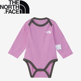 THE NORTH FACE(ザ･ノース･フェイス) B L/S COTTON ROMPERS(ロングスリーブ コットン ロンパース)ベビー NTB82353 ベビーボディスーツ