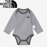 THE NORTH FACE(ザ･ノース･フェイス) B L/S COTTON ROMPERS(ロングスリーブ コットン ロンパース)ベビー NTB82353 ベビーボディスーツ