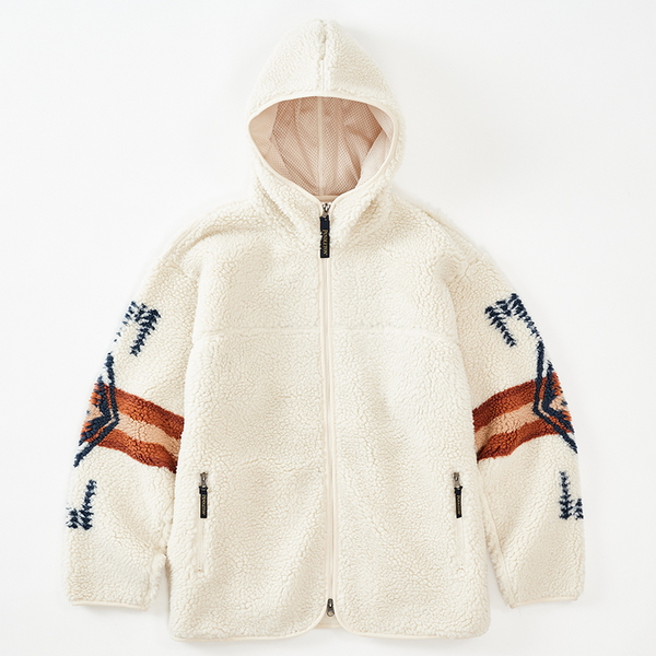 PENDLETON(ペンドルトン) 【23秋冬】ボアジップフーディ ユニセックス