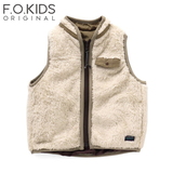 F.O.KIDS(エフ･オー･キッズ) リバーシブルボアベスト R403013 ベスト(ジュニア/キッズ/ベビー)