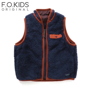 F.O.KIDS(エフ・オー・キッズ) リバーシブルボアベスト R403013