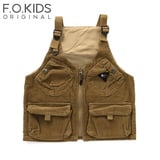 F.O.KIDS(エフ･オー･キッズ) TEBURA VEST mini R415013 ベスト(ジュニア/キッズ/ベビー)