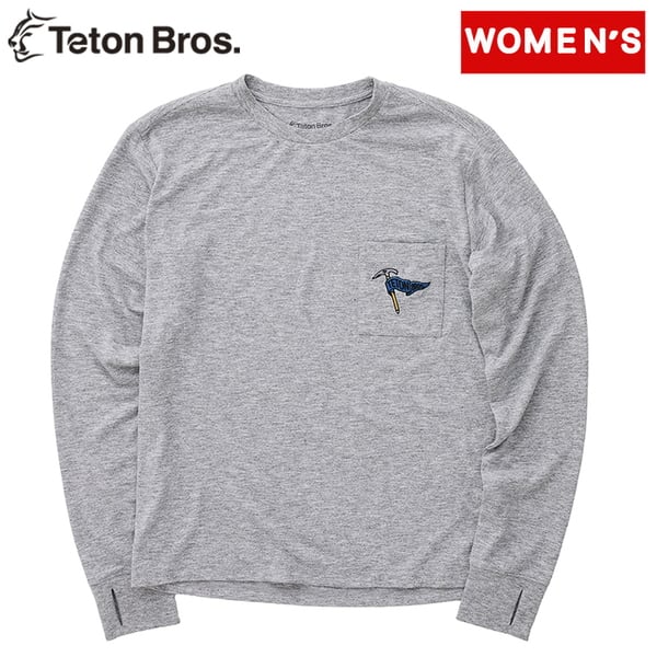 Teton Bros.(ティートンブロス) Women's TB AXE L/S TEE ウィメンズ  233-50041｜アウトドアファッション・ギアの通販はナチュラム