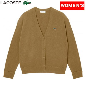 LACOSTE（ラコステ） Women’s プレーン Vネックニット カーディガン ウィメンズ AF954599