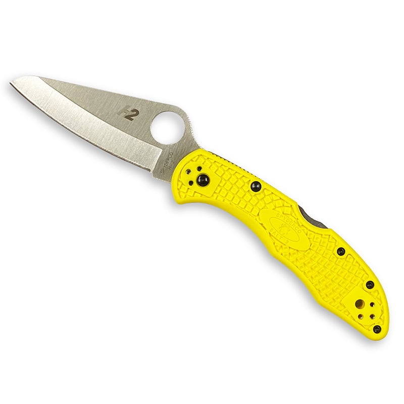 Spyderco(スパイダルコ) ソルト2 H2鋼材 直刃 サビにくいナイフ 