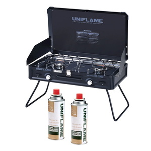 ユニフレーム(UNIFLAME) ツインバーナーUS-1900 LTD+プレミアムガス(1本)UG-P250