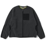 KRIFF MAYER(クリフメイヤー) Men’s ストレッチボアノーカラー JACKET メンズ 2325105 フリースジャケット(メンズ)