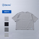 ORCIVAL(オーシバル) ワイド ボディ ボートネック ショートスリーブ プルオーバー #B263 半袖Tシャツ(メンズ)