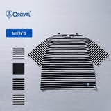 ORCIVAL(オーシバル) ワイド ボディ ボートネック ショートスリーブ プルオーバー #B263 半袖Tシャツ(メンズ)