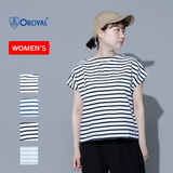 ORCIVAL(オーシバル) 【24春夏】FRENCH SLEEVE BOAT NECK P.O. #B261 Tシャツ･ノースリーブ(レディース)