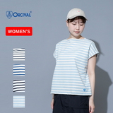 ORCIVAL(オーシバル) 【24春夏】FRENCH SLEEVE BOAT NECK P.O. #B261 Tシャツ･ノースリーブ(レディース)