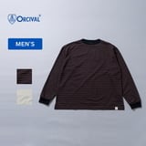 ORCIVAL(オーシバル) クルーネック ロングスリーブ プルオーバー #OR-C0355 CIB 長袖Tシャツ(メンズ)