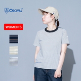 ORCIVAL(オーシバル) クルーネック S/S プルオーバー #OR-C0337 CCF Tシャツ･ノースリーブ(レディース)