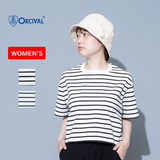 ORCIVAL(オーシバル) スクエアネック S/S プルオーバー #OR-C0341 MER Tシャツ･ノースリーブ(レディース)